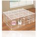 Kitten Fence Encrypted Grid Splicing Magic Piece Rabbit Squirrel Small Pet Puppy Cage Anti-Escape_voghion.com