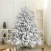 150cm/180cm/210cm Premium PE Snow-Covered Automatic Christmas Tree With Optional LED Lights – Large DIY Holiday Decor For Home & Events_voghion.com