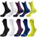 ProLock Basketball Socks - Elite Mid-Calf Performance Socks With Anti-Slip Towel Bottom (Large Size Men's Athletic Socks)_voghion.com