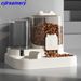 Cat Food Bowl, Automatic Feeder, Automatic Dry-wet Separation, Automatic Dog Food Water Dispensing, Large-capacity Pet Food_voghion.com