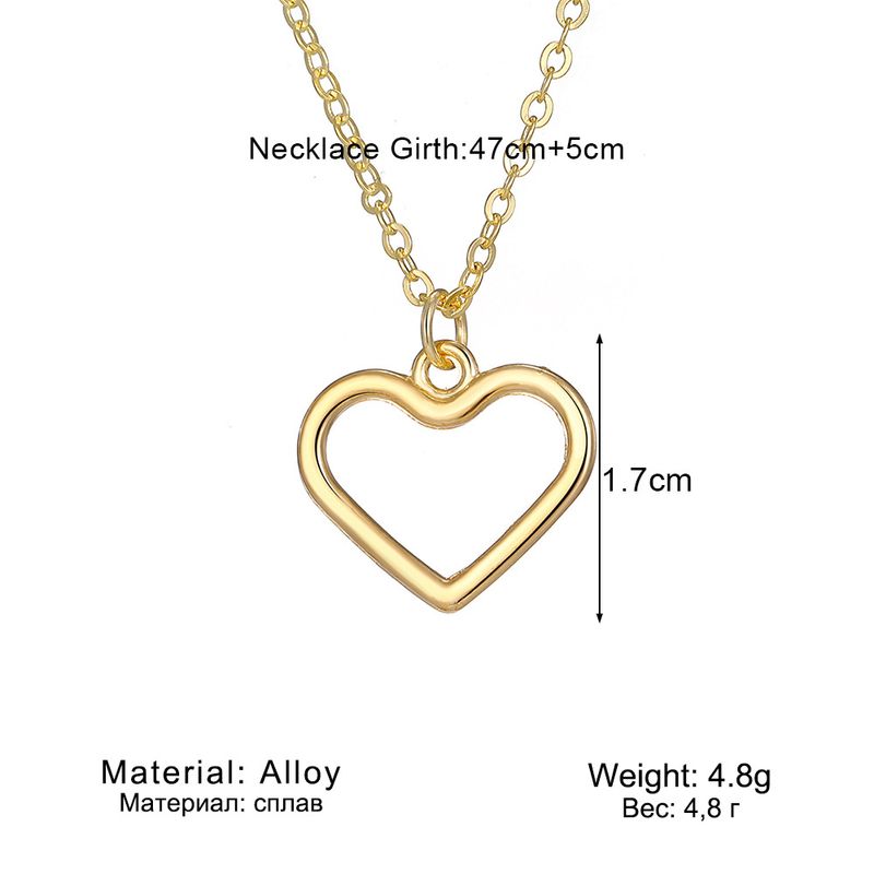 Collana con ciondolo Love per donna, stile cavo, alta qualità, senso, tutti i colori, catena per maglione, catena per clavicola, gioielli_voghion.com