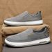 Atmungsaktive Freizeitarbeit Arbeitsschutzschuhe für Männer Lazy Slip-on_voghion.com