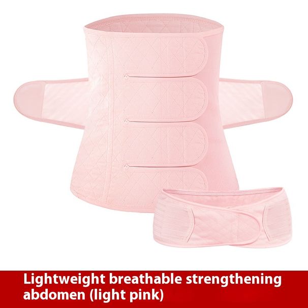 Postpartum magbälte tillverkat av ren bomullsgasväv som används för att knyta buken och för att reparera och forma magbältet hos gravida kvinnor_voghion.com