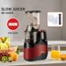 800W Slow Juicer - Multifunctional Household Extractor With Pulp Separation, EU Standard_voghion.com