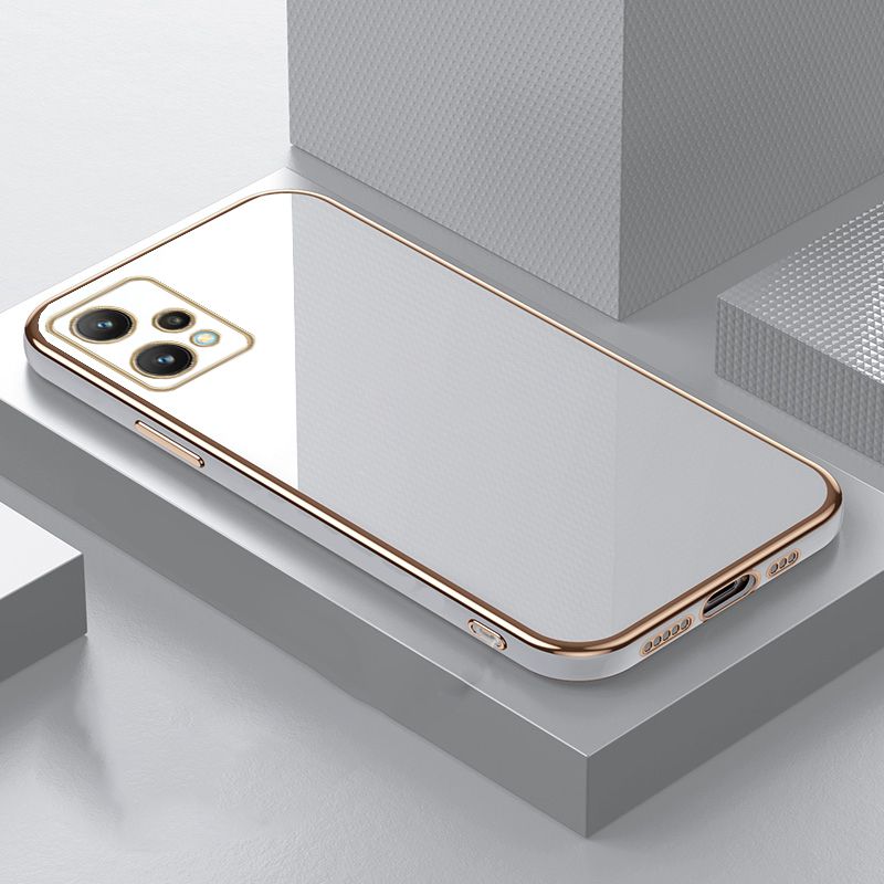 Glanzend Plated Telefoon Case Voor Relame 10 9 8 7 9i 8i 7i Pro Plus C55 C35 C33 C31 c21Y C20 C17 C15 C12 C11 Siliconen_voghion.com