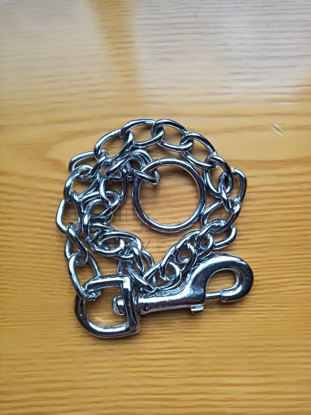 Stainless Steel Leash Universal Double Head Pet Outing Iron Chain Dog Rope Customized_voghion.com