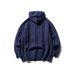 Nanxia Disguise Autumn New Solid Color Drawstring Hooded Sweater Lazy Casual Loose Sweatshirt For Men_voghion.com