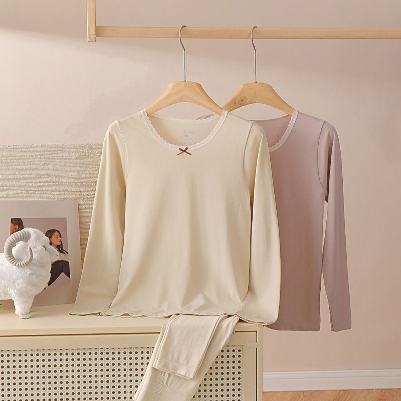 Machine Washable Wool Seamless Body Shaping Warm Underwear Set | Wool Slimming Pants 2025 Autumn/Winter Edition_voghion.com