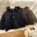 Boys' Winter New Clothes Light and Thin Children's Korean Edition Plush Coat Baby's Western Style Cotton_voghion.com