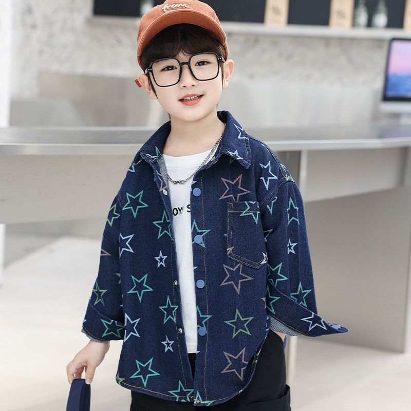 Mother &Kids  spring and autumn casual tops 2024 new styles for small and medium-sized children, fashionable Internet celebrity spring jackets_voghion.com