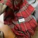 Christmas Red Scarf Women's Winter New Korean Edition Versatile Thickened Warm Student High End Soft Sticky Scarf Shawl_voghion.com