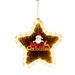LED Christmas Star String Lights With Suction Cups - 5-Pointed Star Running Lights For Window Decoration, Holiday Atmosphere_voghion.com