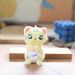 Keychain Cat Plush Adorable Soft Stuffed Animal Toy Cute Cat Backpack Accessory_voghion.com