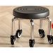 Universal Wheel Small Low Home Round Seam Repair Rotating Pedicure Children's Walking Learning Stool With Silent Wheels_voghion.com
