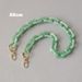 Single Crossbody Macaron Solid Color Versatile Bag Acrylic Resin Wide Shoulder Strap Phone Chain_voghion.com