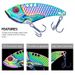 Vib3g Dragon Scale Colorful Long Casting Metal Small Sequin Iron Plate Bionic Micro Lure Fishing Bait_voghion.com