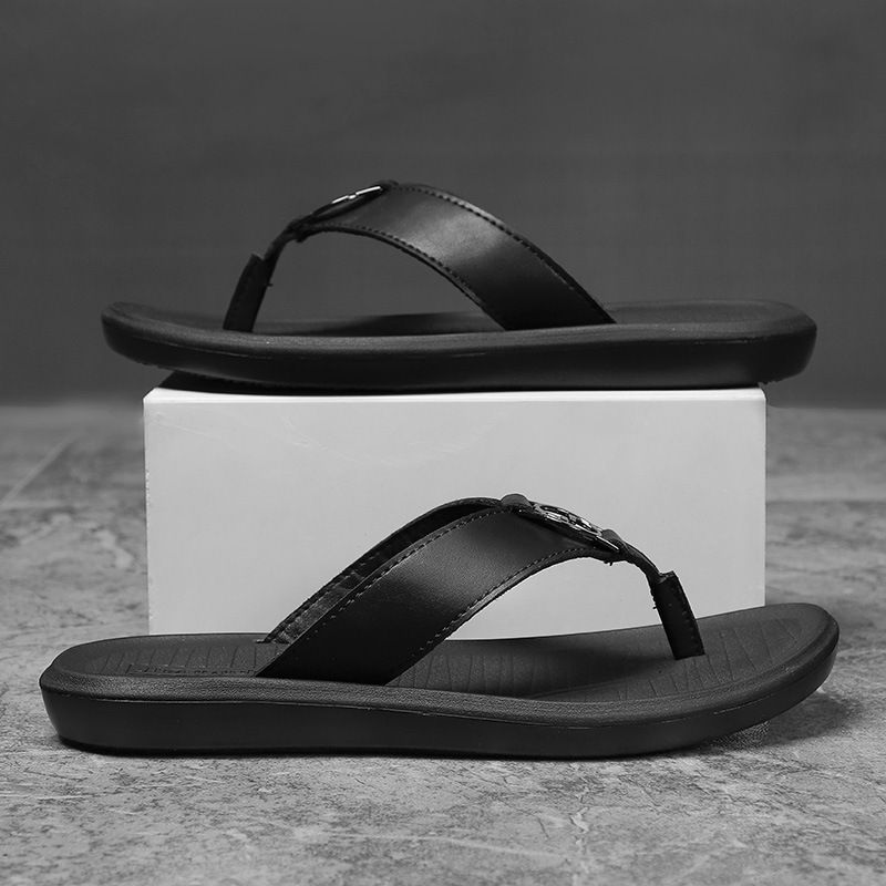 2023 Fabrikanten sturen One Piece namens Men's Summer Teather-bovenkleding van hoogwaardige slippers voor fysieke winkelkwaliteit_voghion.com