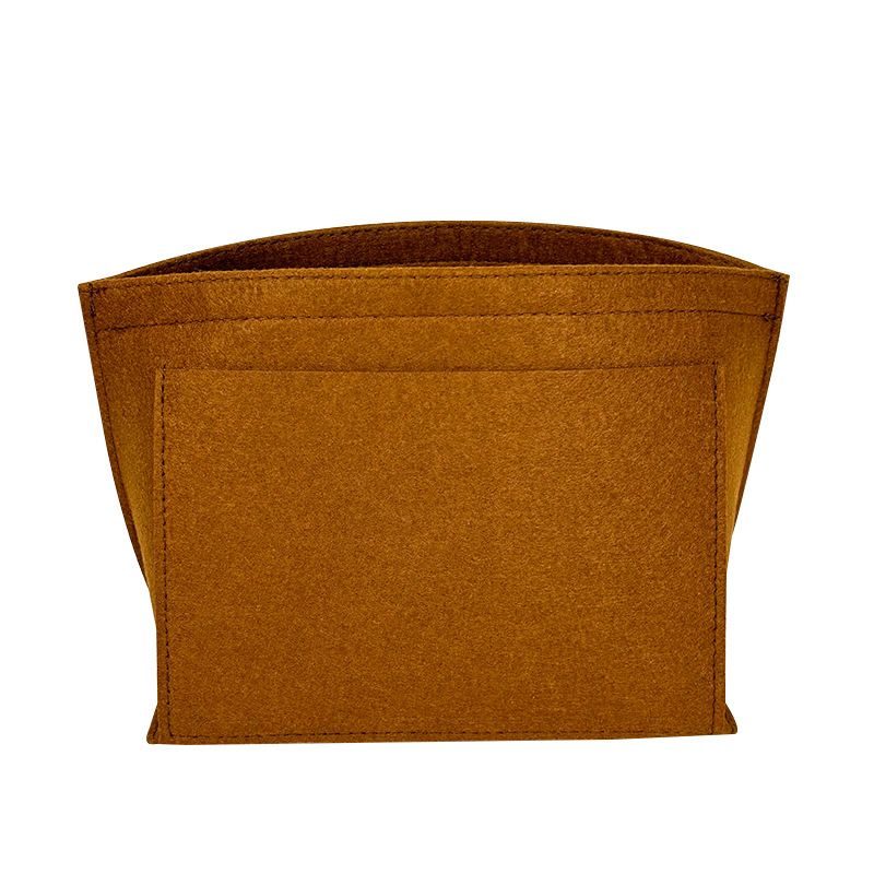 Bag Inserts Felt Inner Liner Bag, Large-capacity Felt Storage Bag, Medium Bag For Organizing Bag, Felt Dumpling Makeup Bag_voghion.com
