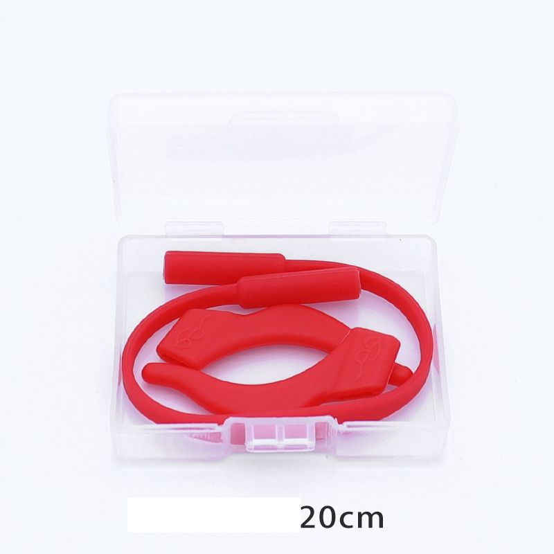 Unisex vaikiški akiniai nuo saulės su virve, elastingas silikoninis, neslystantis rinkinys, fiksuojamas už ausų, apsaugantis nuo ausų kabliukų, kabantis sportinis galvos lankelis_voghion.com