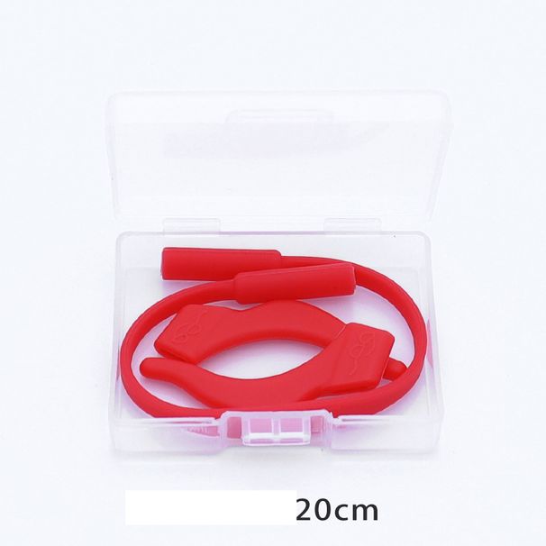 Unisex vaikiški akiniai nuo saulės su virve, elastingas silikoninis, neslystantis rinkinys, fiksuojamas už ausų, apsaugantis nuo ausų kabliukų, kabantis sportinis galvos lankelis_voghion.com