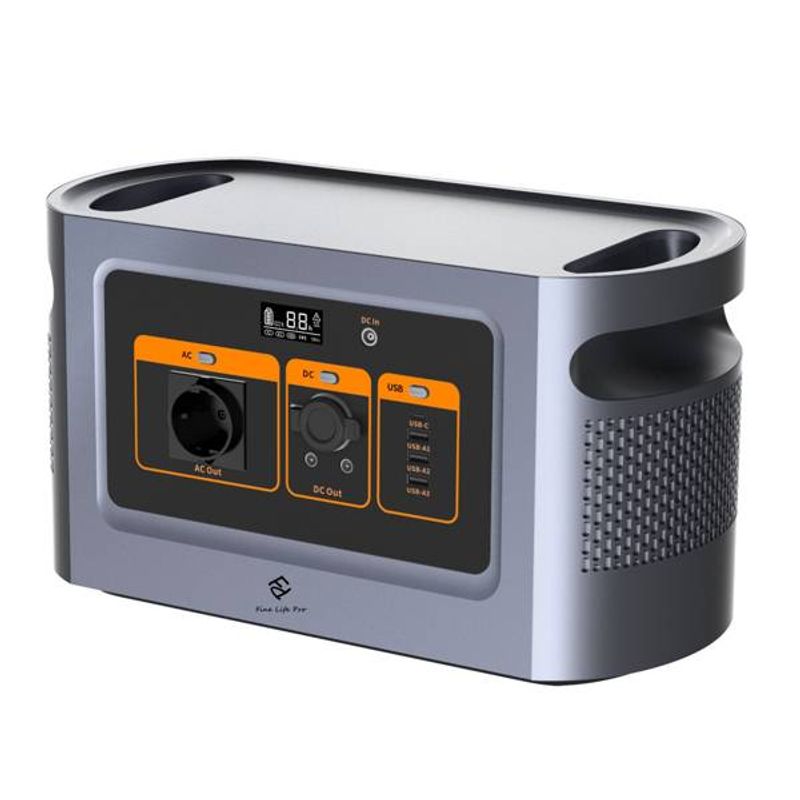 1008Wh/1200W Portable Power Station Mobile Power Storage Power, Mobile Solar Storage For Outdoor DIY_voghion.com