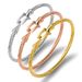 Bracciale unisex Hot Selg Hook Rope Horseshoe Buckle U Head Titanium Steel Multicolor_voghion.com