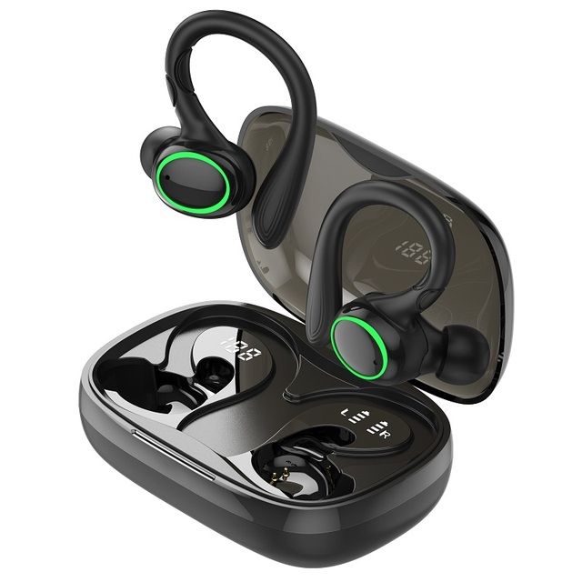 Auriculares inalámbricos TWS con Bluetooth 5.1, estéreo, deportivos, intraauriculares con micrófono para iPhone, Xiaomi y todos los teléfonos._voghion.com