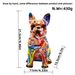 Supplies Colorful Dog Ornaments Home Entrance Office Desktop Decorations Resin Crafts Display_voghion.com