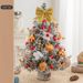 Decorazione per albero di Natale, accessori per la scrivania, mini albero di simulazione per scrivania, decorazioni per le feste_voghion.com