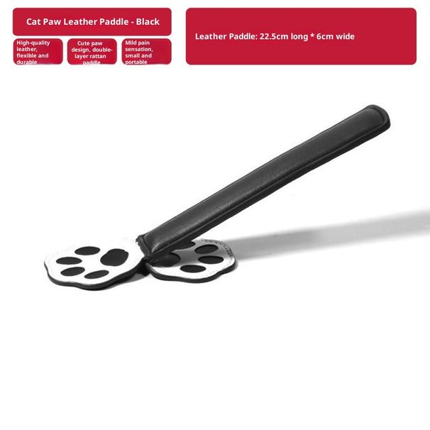 LuvBox Sexy Cat Paw Carino Doppio Strato Piccola Frusta con Scatola Esterna per Uomini e Donne Allenamento in Pelle_voghion.com
