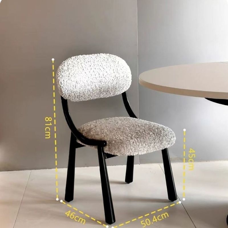 Second-Hand Shaun The Sheep French Style Internet Celebrity Home Modern Designer Nordic Backrest Chair Restaurant Simple_voghion.com