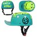 3C Retro Gangster Gepersonaliseerde Baseball Cap Mannen en Vrouwen Geschilderde Helm Scoop Helm Duckbill Cap Helm Elektrische Auto Baseball Cap Halve Helm_voghion.com
