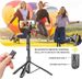 Phone Tripod 62' Selfie Stick For IPhone With Remote And 3W LED Light, Universal Mount, Phone Stand For Recording & Streaming, Tripod For IPhone_voghion.com