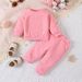 Mother&Kids Baby clothes set Baby long sleeve trousers hoodie two-piece home wear children's clothes_voghion.com
