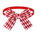 Pet Tie Valentine's Day Red Polka Dot Plaid Striped Bow Tie, Dog Cat Grooming Accessories_voghion.com