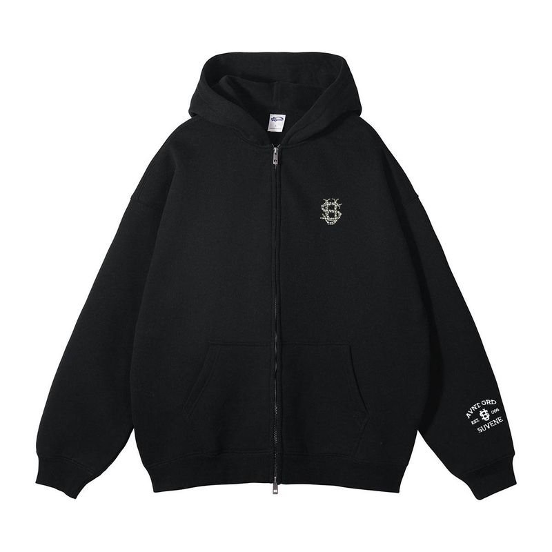 Men's Y2K Pearl Letter Hoodie - Glow-in-Dark US Print Jacket | Unisex Oversized Streetwear_voghion.com