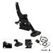 Motorcycle Brake Kit - Rear Brake Pedal & Caliper Set For Electric Bikes, Durable Black Finish, Compatible With Most Models (26.5x19x7.5cm)_voghion.com