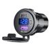 New Phone Charger PD+QC3.0 Modified With Voltage Display And Switch Car Charging_voghion.com