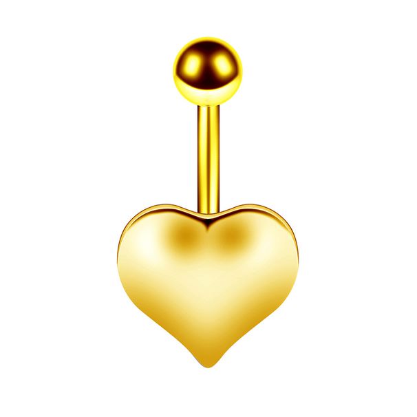 Nuovo anello in acciaio inossidabile transfrontaliero con ciondolo a forma di fiore in zircone, piercing all'ombelico, gioielli di alta qualità_voghion.com