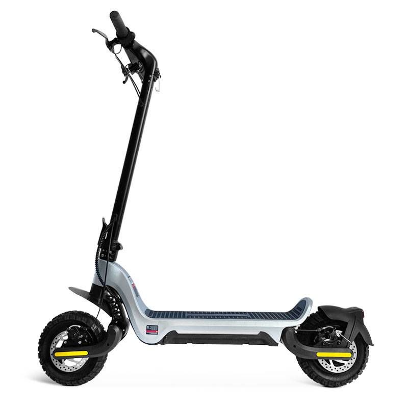 Trottinette électrique AOVO K9 1100 W de puissance maximale, pneu tout-terrain de 10 pouces, vitesse maximale de 45 km/h, batterie amovible 48 V 15,6 Ah, autonomie de 60 à 70 km, avec verrouillage sécurisé par application_voghion.com