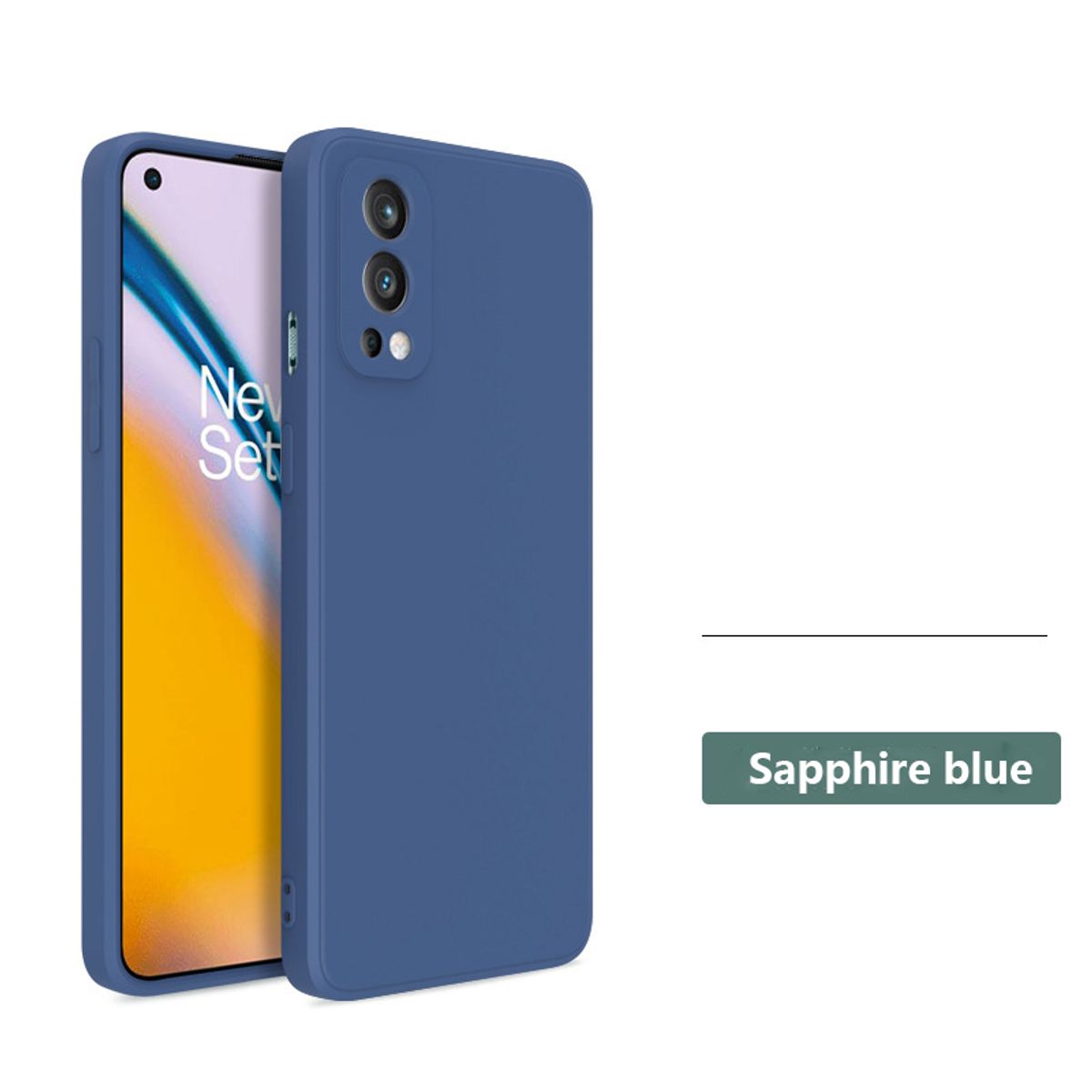 Original quadratische Hülle aus flüssigem Silikon für Oneplus Nord 2 5G, weiche Rückseitige Abdeckung für Oneplus Nord CE 5G für One plus 9 8 8T 7_voghion.com
