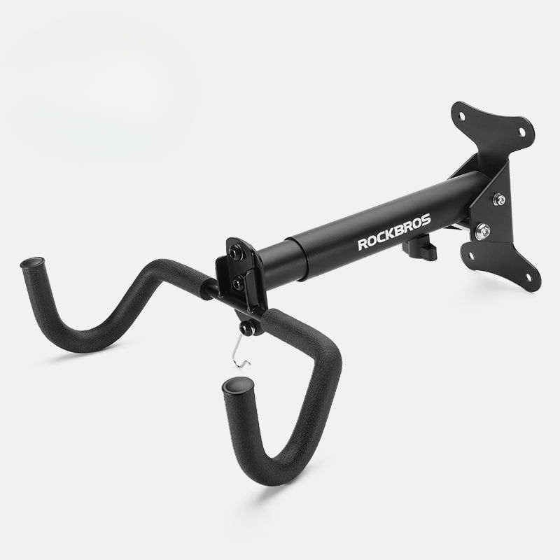 Rock Brothers Bicycle Mount Rack Mountain Road Bike Parking Storage Telescopic Bracket Wall Hook Equipment_voghion.com