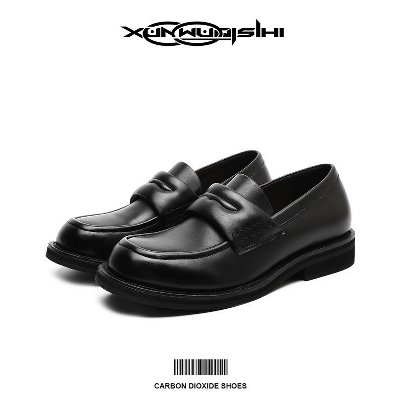 Old Money Style Elegant One Le Fu Dicke Sohle Höhe zunehmende Frühling und Sommer neue einzelne Schuh Pendler Set Fuß_voghion.com