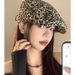 Spice Girls Leopard Print Avant-Garde Women's Summer Thin, Compact Popular Design, Fashionable Berry Hat, Duck Hat_voghion.com