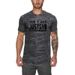 Sports casual camouflage quick drying short sleeved running training basketball slim fitting T-shirt muscle men's summer_voghion.com