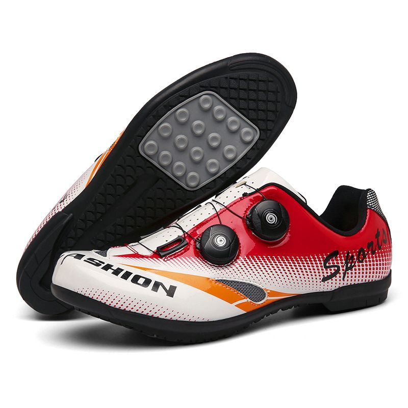 Sports outdoor locking oversized road shoes, men's and women's equipment, mountain cycling assistance shoes_voghion.com