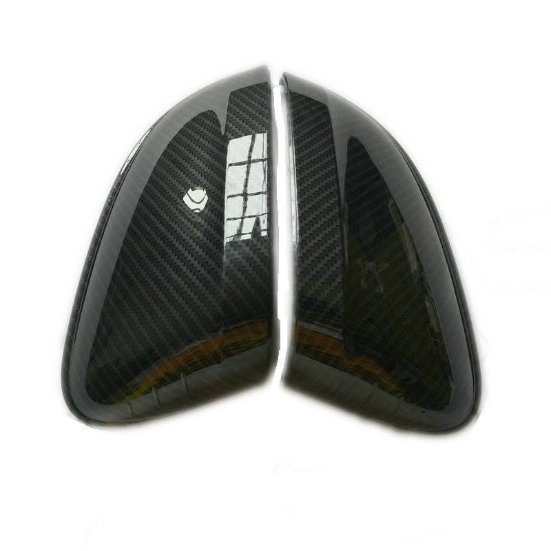 2pcs Kibowear For Auto A4 A5 B9 Side Mirror Caps (Carbon Look) 2017 2018 2019 2020 2021 S4 S5 RS5 allroad Quattro replace Covers_voghion.com
