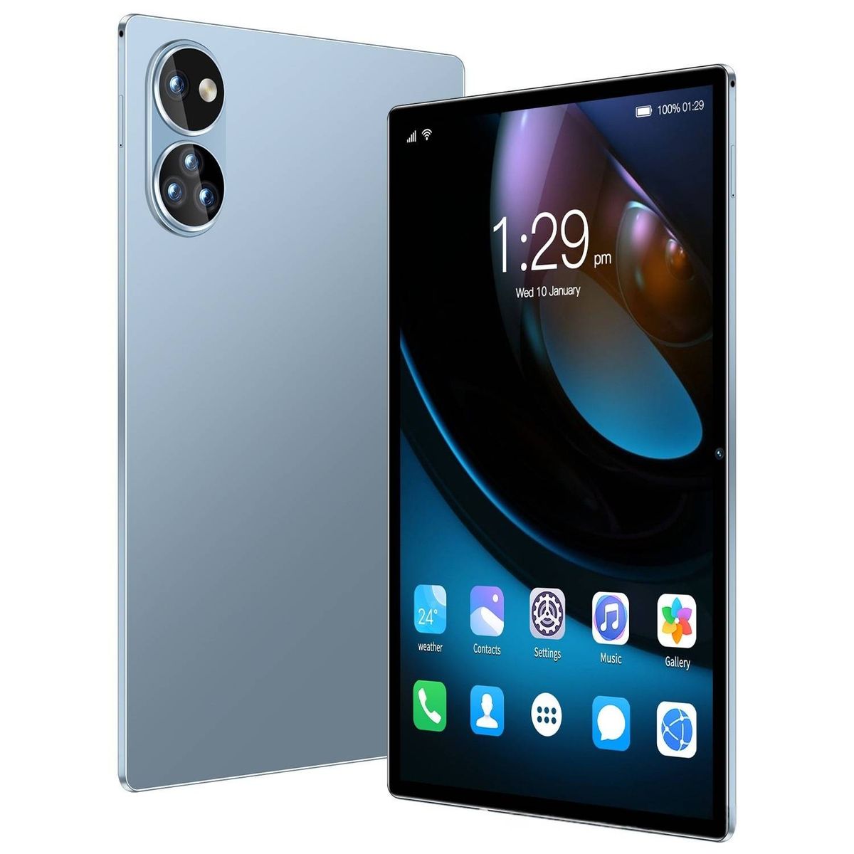 Tablet da gioco da 10,1 pollici - Alte prestazioni, batteria a lunga durata, fotocamera nitida, Android 12, 4 GB di RAM e 64 GB_voghion.com