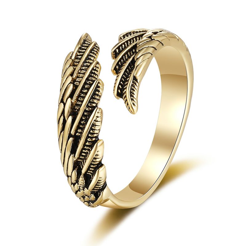 Nuove ali d'angelo per uomo e donna, moda, argento tailandese, tendenza, leggero, lusso e design unico, anello creativo_voghion.com