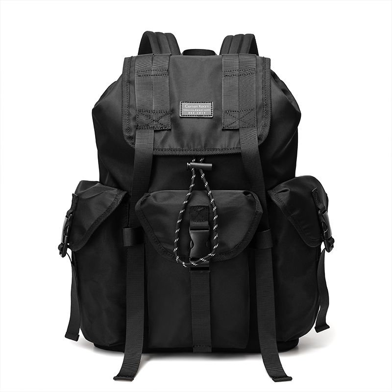 Trendy outdoor casual heren grote capaciteit sport multi-pocket college studenten tas computer rugzak_voghion.com